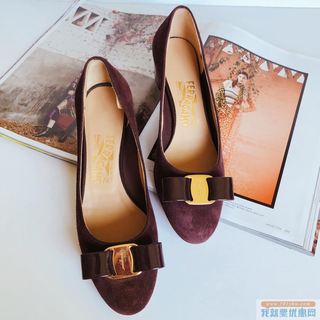 8折 $236收小蝴蝶结美鞋 Salvatore Ferragamo 美鞋美包热卖，收小蝴蝶鞋