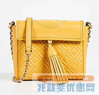 折合1644.3元 TORY BURCH SAC A BANDOULIERE FLEMING 女士单肩包