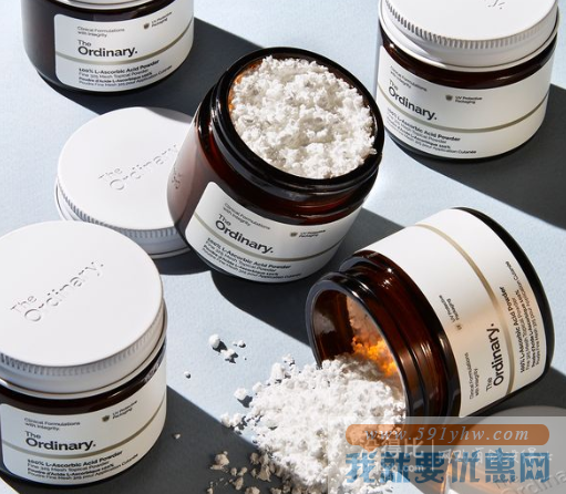 折合46.06元 The Ordinary 100%抗坏血酸VC粉 20g