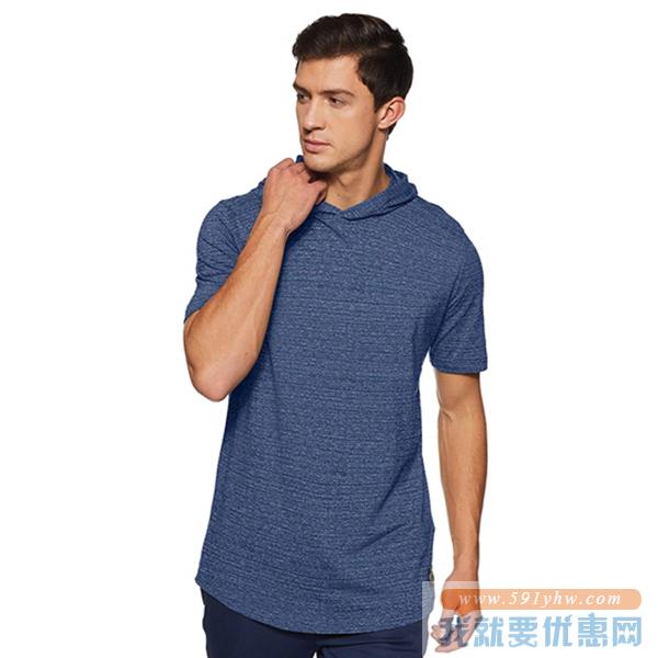 UA安德玛Sportstyle Short Sleeve 男帽衫 $17.57（到手约￥189）