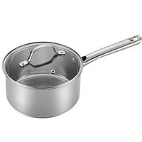 $13.49 T-fal E75824 不锈钢小汤锅 3夸脱