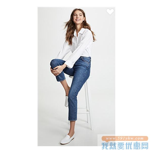 AGOLDE Riley 高腰直脚九分牛仔裤 直邮中国 USD$168(￥1042)