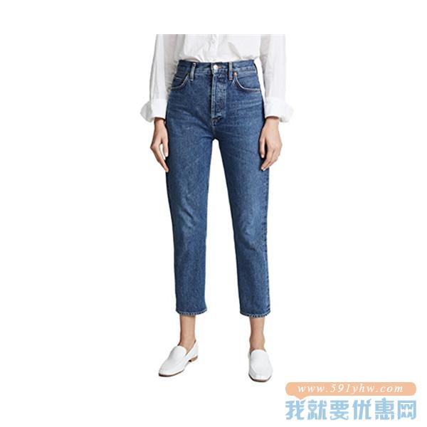 AGOLDE Riley 高腰直脚九分牛仔裤 直邮中国 USD$168(￥1042)