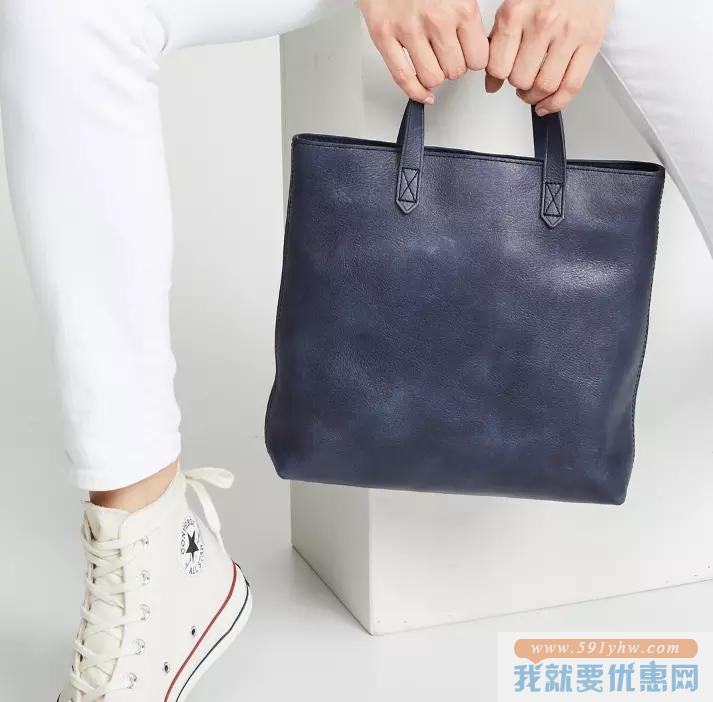 Madewell全线6折起，Transport 女士真皮带拉链手提单肩包 7折 直邮中国 USD$110.6(￥686)