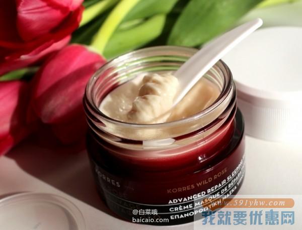 Korres 珂诺诗 明星产品 SPF6野玫瑰保湿霜40ml 7.7折 直邮中国 GBP￥15.4(￥145)