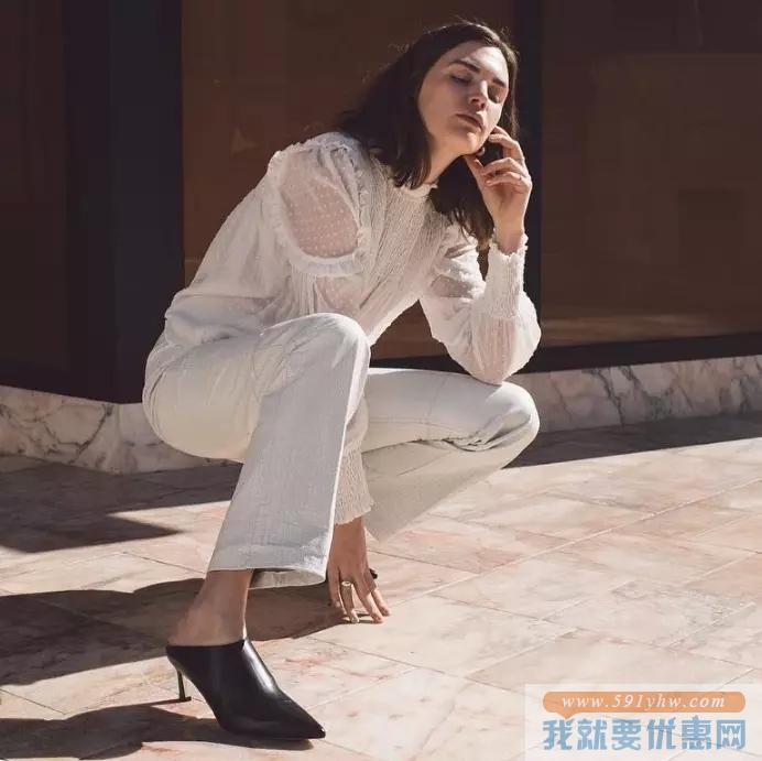 19新款，Stuart Weitzman Mira 女士尖头细跟穆勒鞋 3.7折 直邮中国 ￥1418