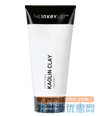 折合35.01元 The INKEY List 高岭土白泥清洁面膜 50ml