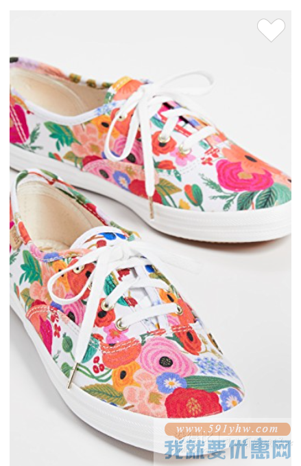 折合132.3元 Keds x Rifle Paper Co Garden Party 运动鞋