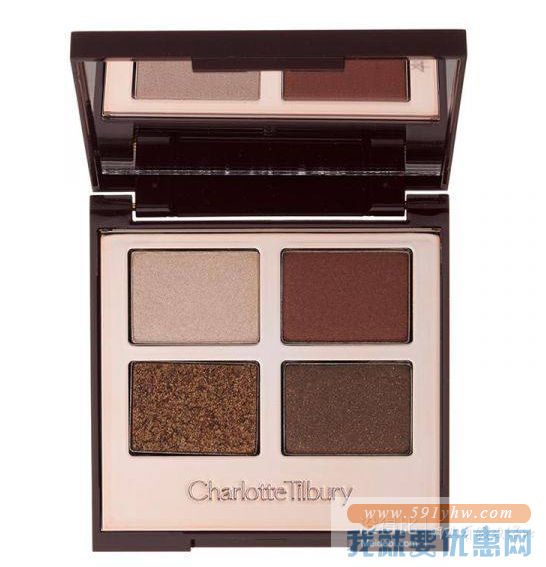折合308.3元 Charlotte Tilbury 四色眼影盘 5.2g The Dolce Vita