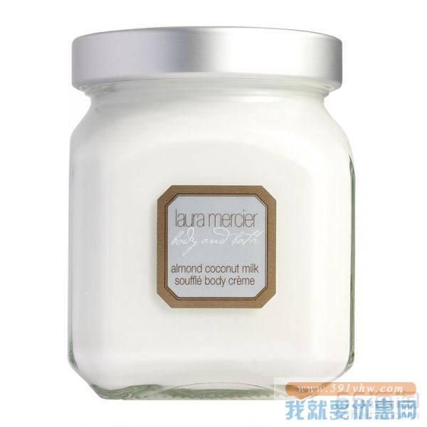 【8折+满￡88减￡10】L**ra Me**ier 杏仁椰子润肤身体乳 300g