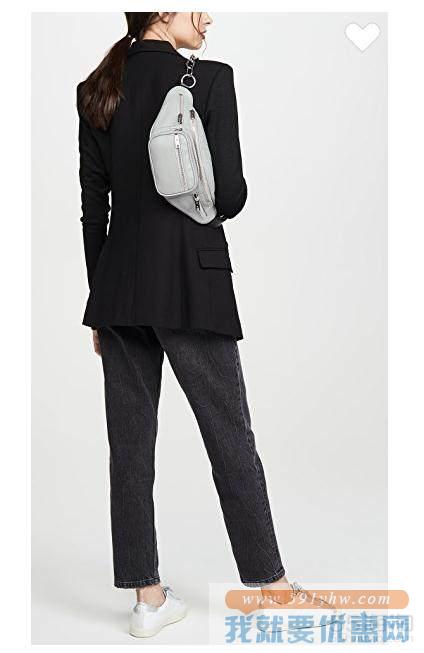 Alexander Wang Attica 灰色柔软腰包