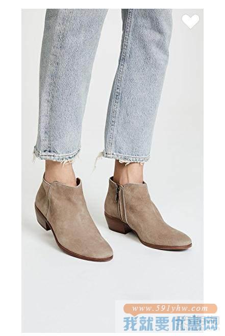Sam Edelman Petty 绒面革短靴