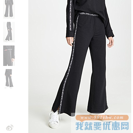 US$28.42美金！Calvin Klein Underwear 1981 醒目睡裤休闲裤 4.9折用码折上折（约合199元）