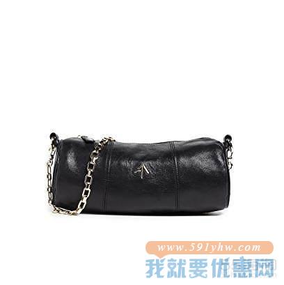 MANU Atelier Cylinder 黑色圆筒包
