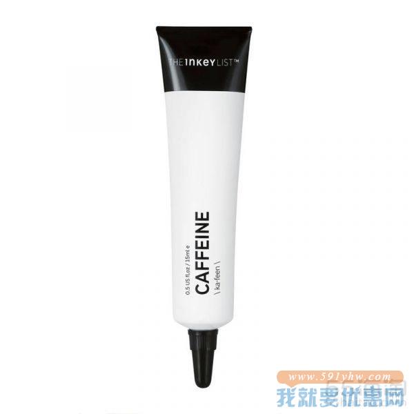 【7折+用满£88减£8】The INKEY List 咖啡因眼部精华 15ml