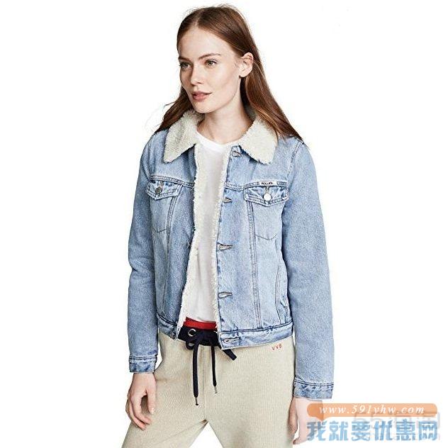 Rolla's Sherpa 羊羔绒牛仔夹克 $83.48（约569元）
