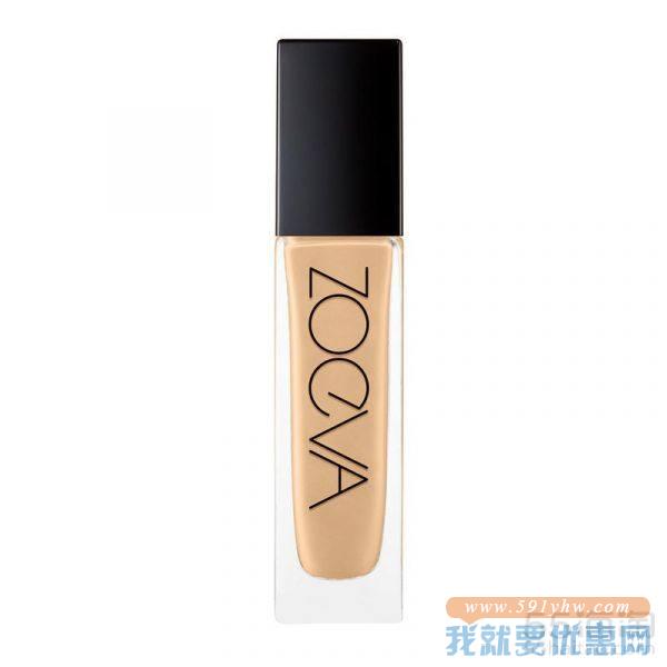 ZOEVA 天然亮肤遮瑕粉底液 30ml 100W Confident