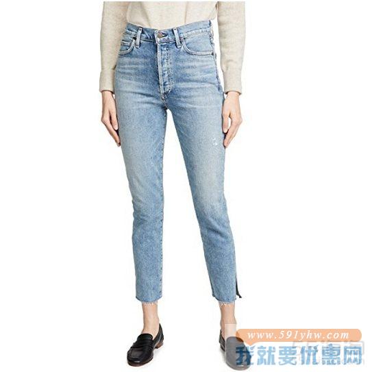 补货上架~Citizens of Humanity Olivia 高腰修身牛仔裤