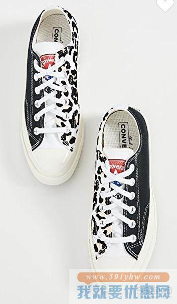 Converse Chuck 70 拼接帆布鞋 $85（约587元）