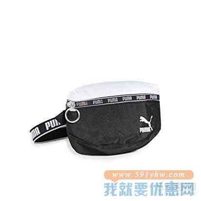PUMA Pumagram 黑白双色腰包