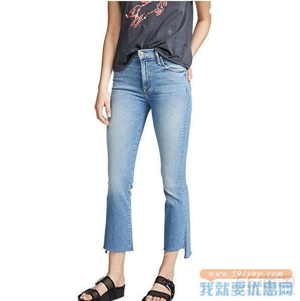 补货上架~MOTHER Insider 九分毛边牛仔裤 $228（约1,574元）