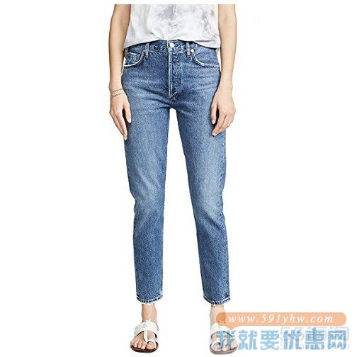 AGOLDE Jamie 高腰经典牛仔裤