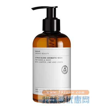 折合85.5元 Evolve Beauty 混合柑橘芳香沐浴露 250ml