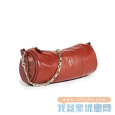 补货上架~MANU Atelier Cylinder 红色圆筒包 $400（约2,771元）