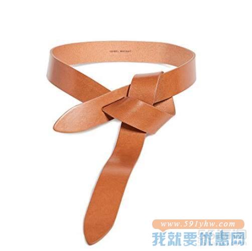 Isabel Marant Lecce Leather Belt 打结设计腰带