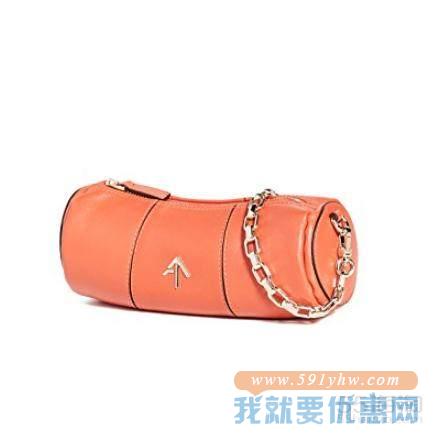 MANU Atelier Cylinder 橙色迷你款包包 $360（约2,503元）