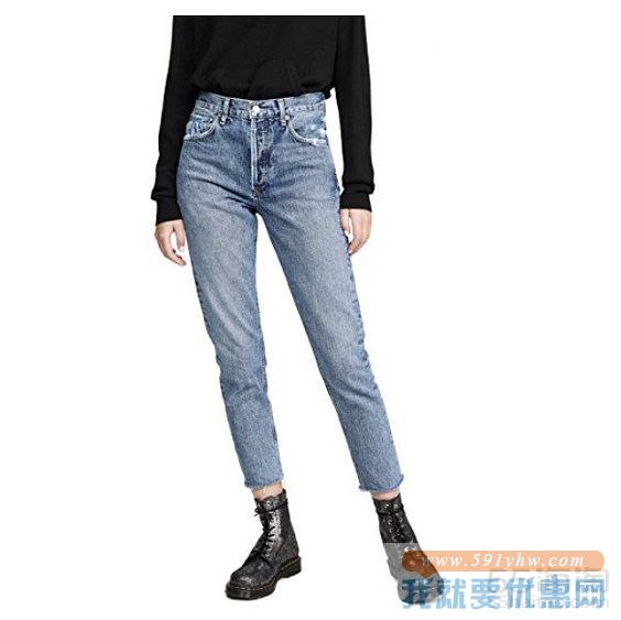 补货上架~AGOLDE Jamie 高腰经典牛仔裤 $188（约1,302元）