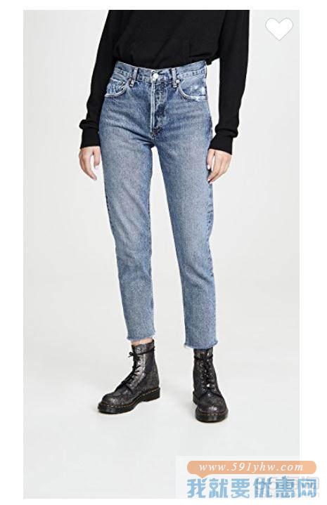 补货上架~AGOLDE Jamie 高腰经典牛仔裤 $188（约1,302元）