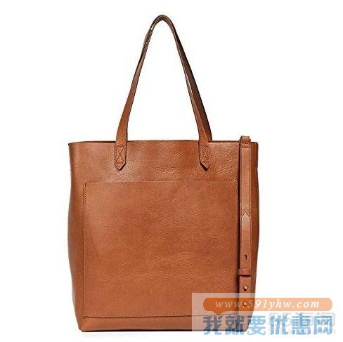Madewell 中号通勤手提袋 $118.5（约817元）