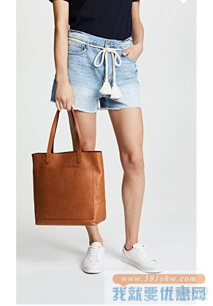 Madewell 中号通勤手提袋 $118.5（约817元）
