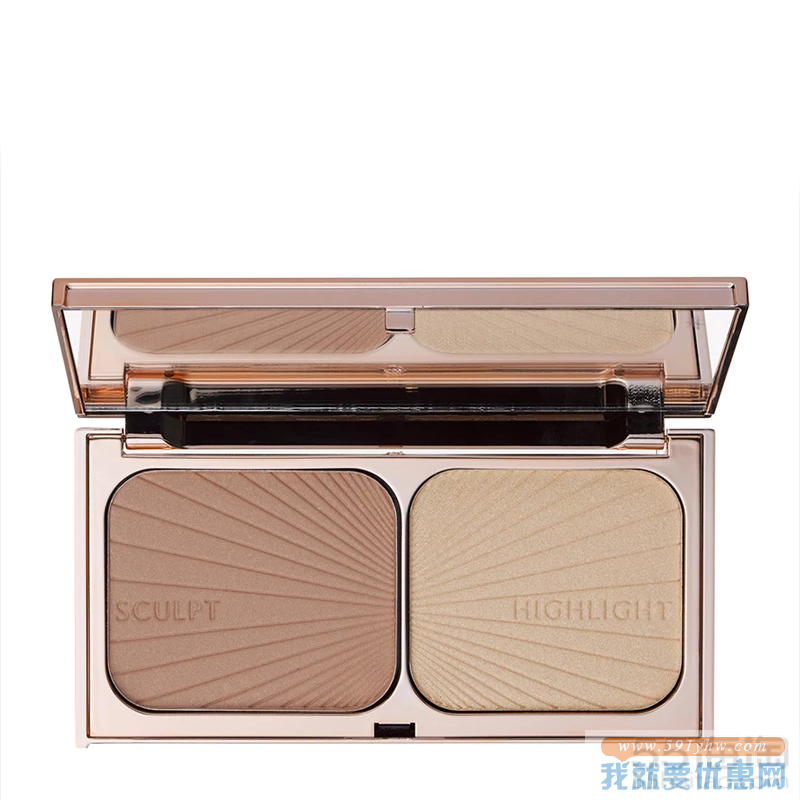 Charlotte Tilbury CT 双色高光修容盘 佛光盘 ￡41.65（约377元）
