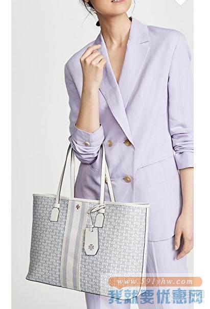 Tory Burch 双链式帆布手提袋 $193.5（约1,328元）