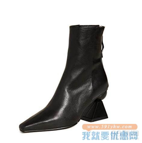 36码有货~Yuul Yie Amoeba Glam 黑色短靴