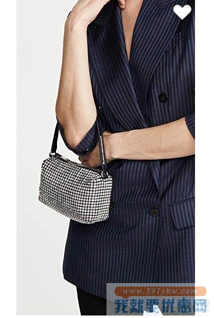 补货上架~Alexander Wang 中号水钻小包 $695（约4,818元）