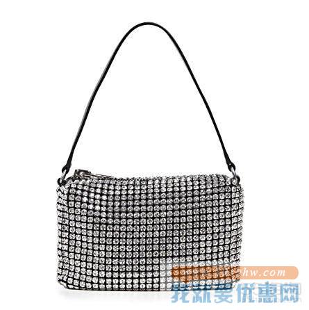 补货上架~Alexander Wang 中号水钻小包 $695（约4,818元）