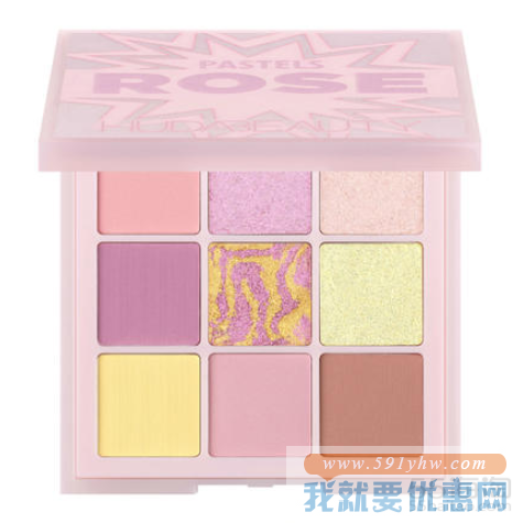 Huda Beauty 2020春季新款冰淇淋九宫格眼影盘 Rose Obsessions