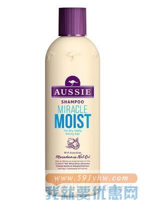 折合28.98元 Aussie 袋鼠 奇迹保湿洗发水 300ml