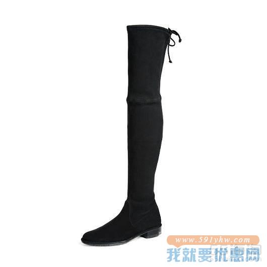 Stuart Weitzman Lowland 黑色过膝靴