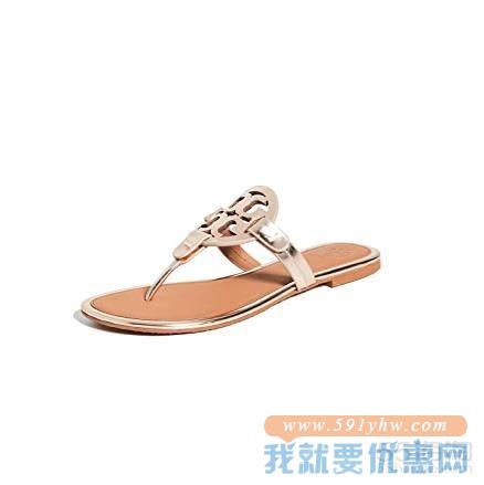 TORY BURCH Miller 金属色凉鞋