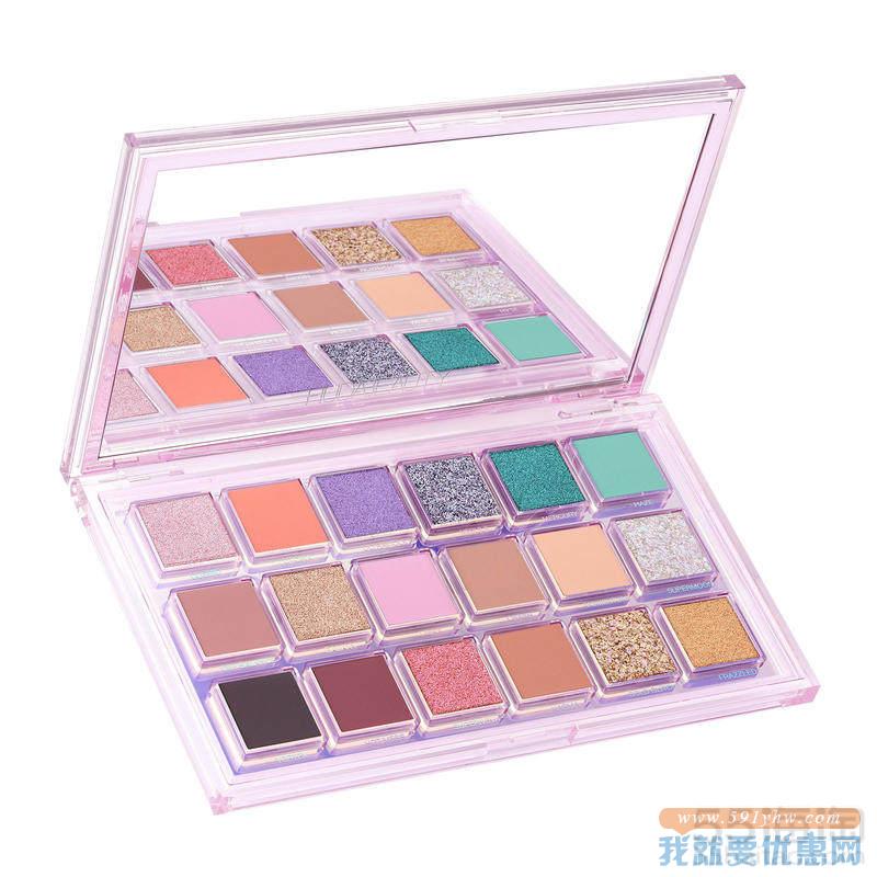 【极速香港仓】Huda Beauty 新品水星逆行 Mercury Retrograde18色眼影盘