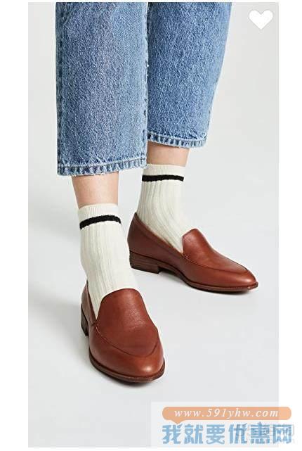Madewell Frances 棕色经典乐福鞋