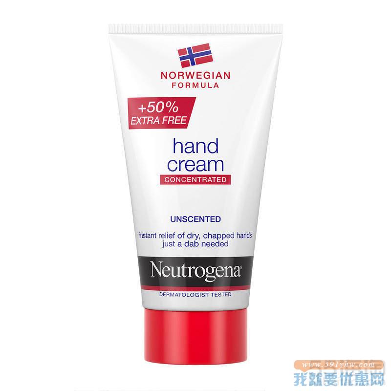 Neutrogena 露得清 Norwegian Formula 无香味保湿护手霜 75ml
