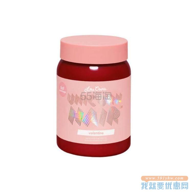 【极速香港仓】Lime Crime 独角兽 时尚亮彩染发剂 200ml Valentine