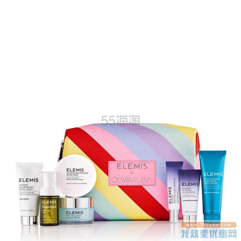 【可直邮中国】ELEMIS 艾丽美 旅行套装 For Her 限量版