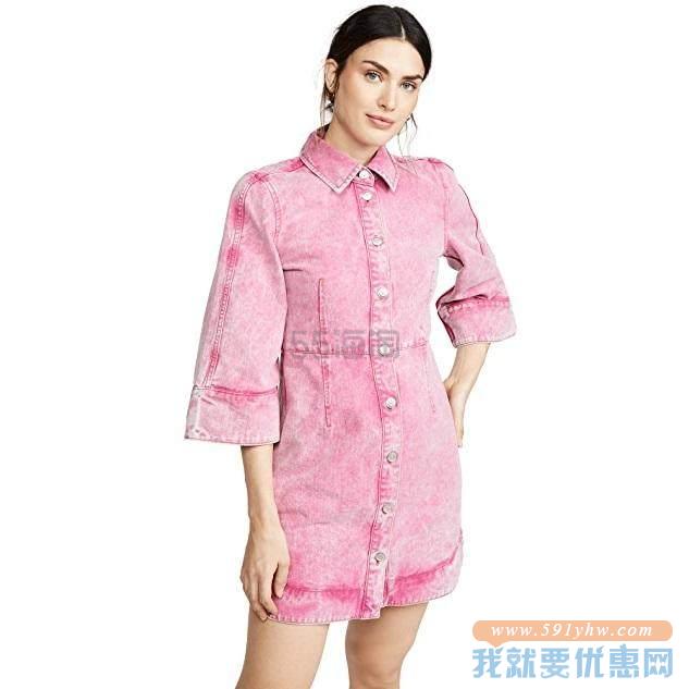 GANNI 水洗牛仔连衣裙