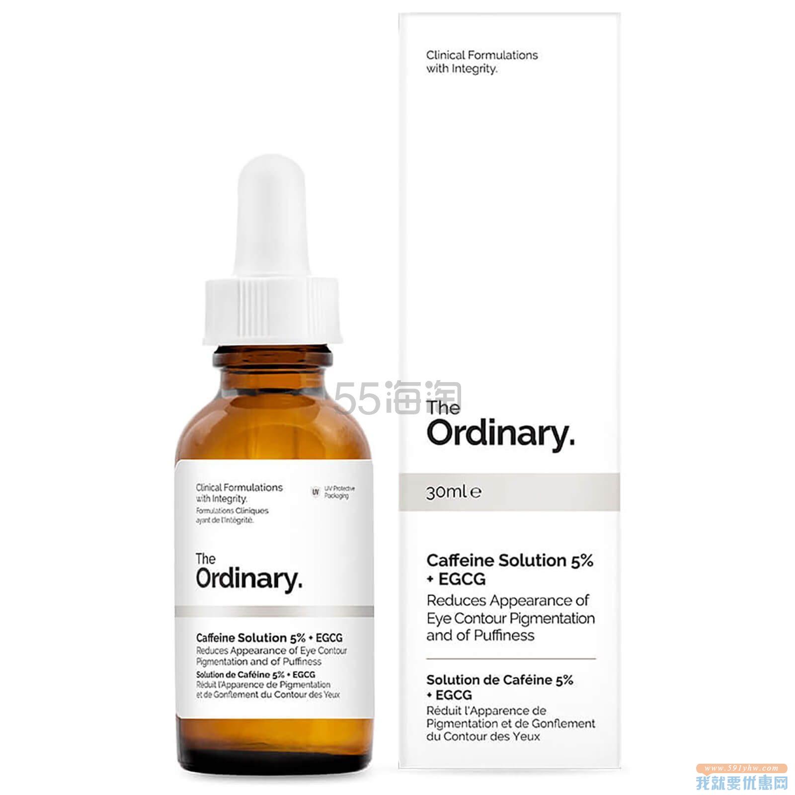 【2件9.3折】 The Ordinary 5%咖啡因 + EGCG眼部精华 30ml